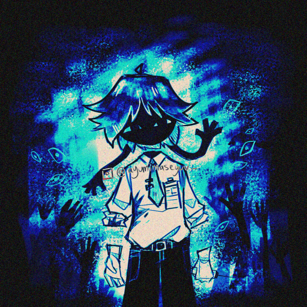 blue