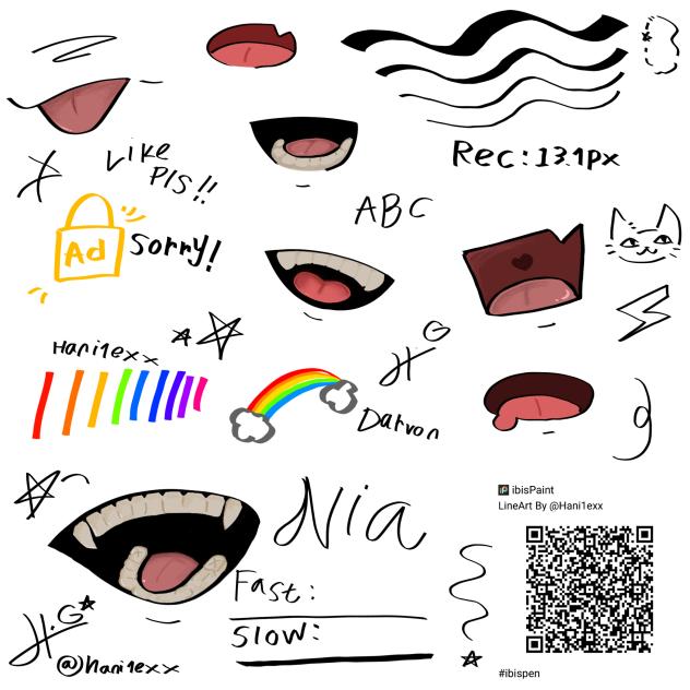 Line+color brush