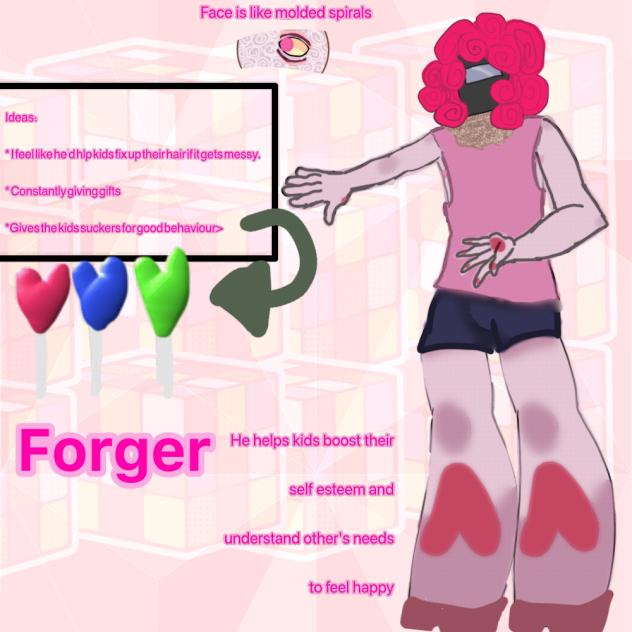 Forger Dandy's world oc