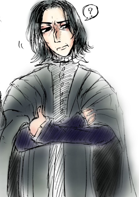 教授落書き