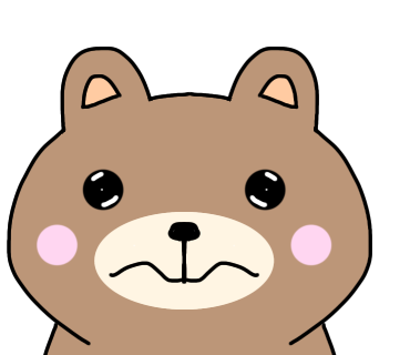 結果的に投げ縄を使用した描いたくまのイラストです！