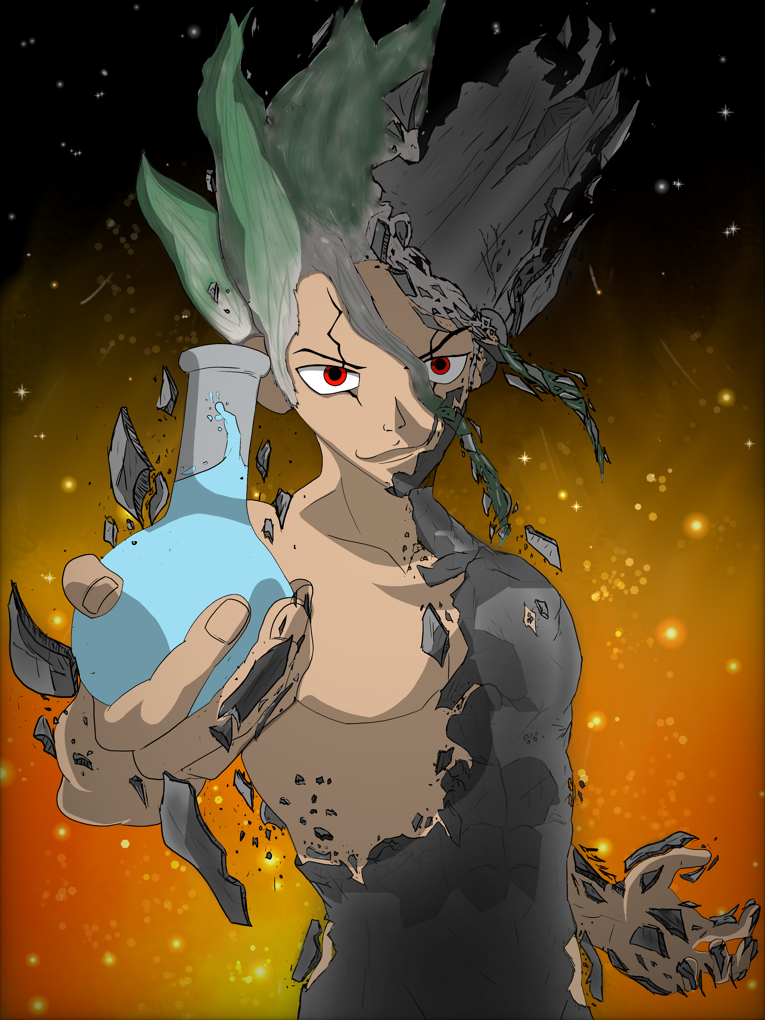 Dr. stone - ibisPaint