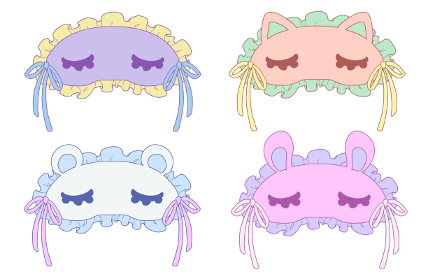 ゆめかわ・アイマスク