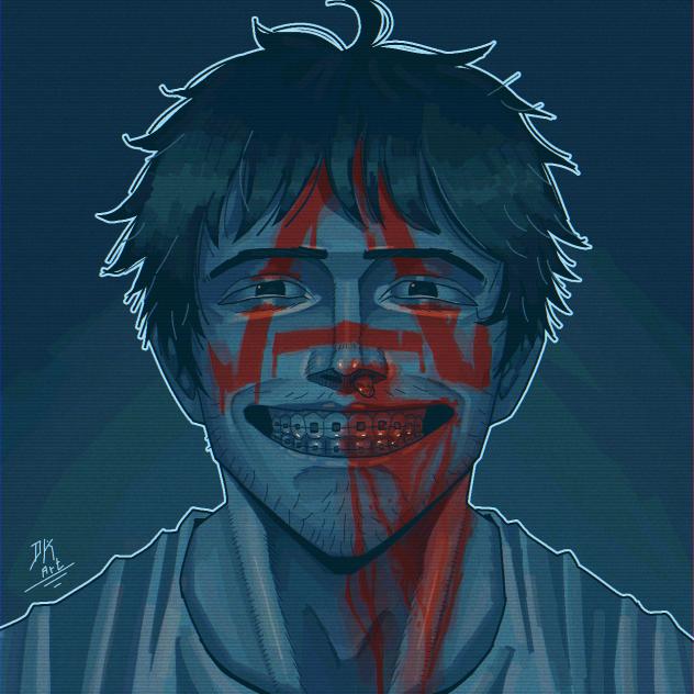 Red and blue