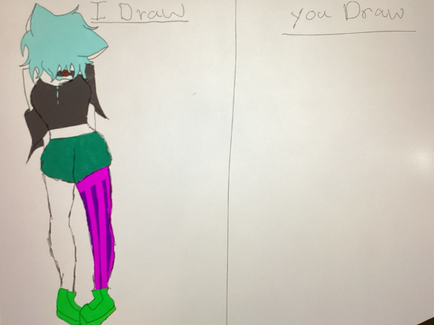I draw you draw😌