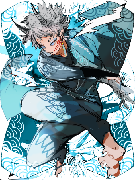 キャラデザ　冬将軍