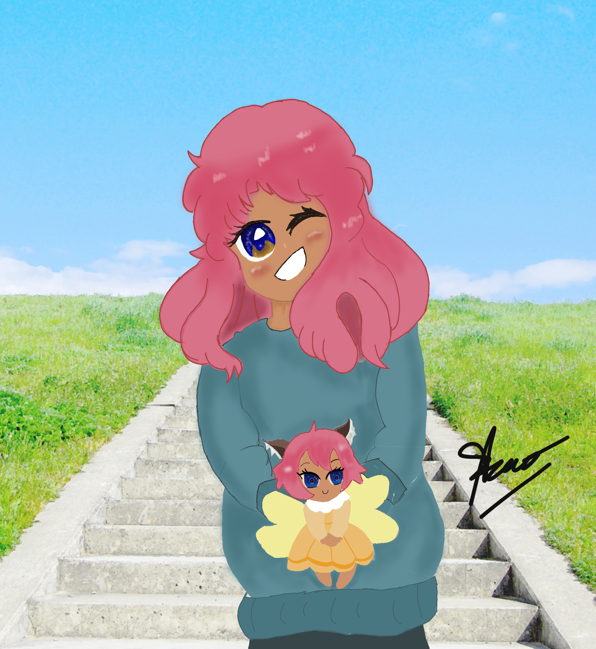 my first upload - ibisPaint