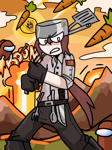 fanart of my friend's oc