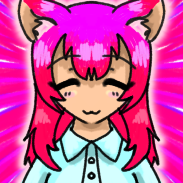 kitty cat neko girl with a polo (uh..)