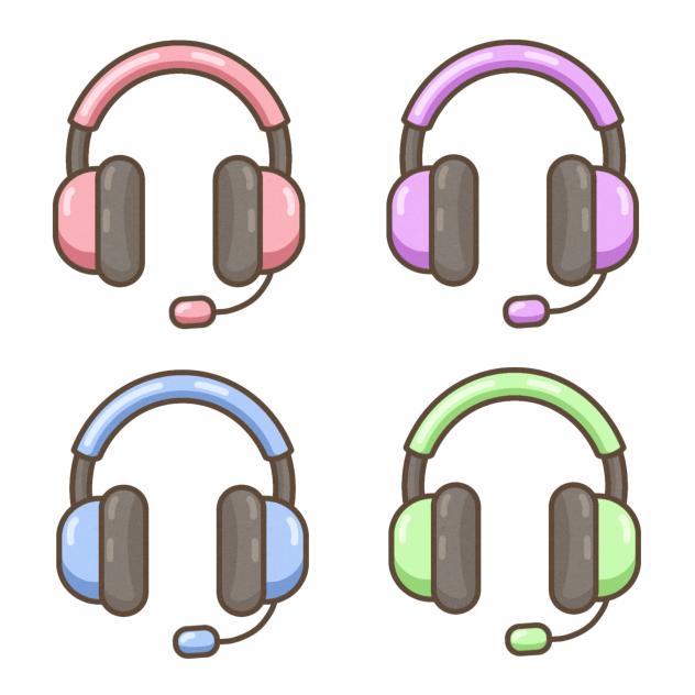 Headphones stamps