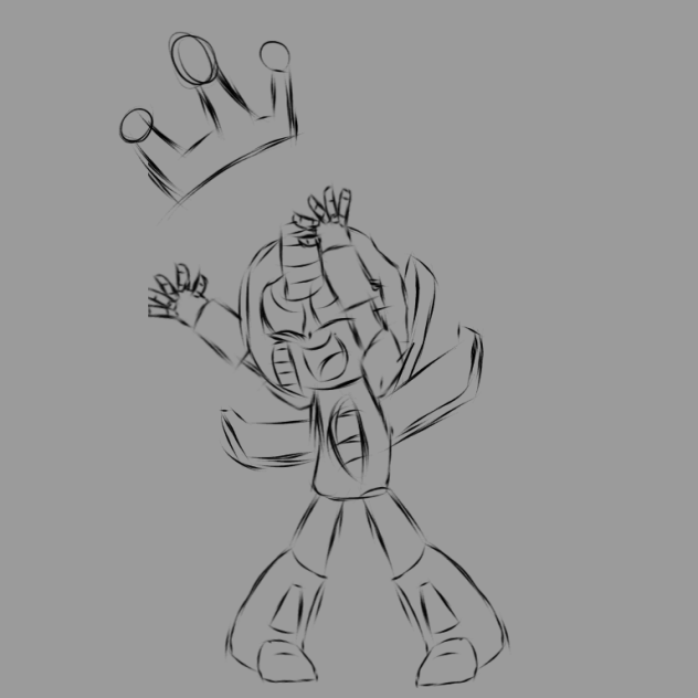 THE CROWN IS MINE!!!!!!! SS speed sketch