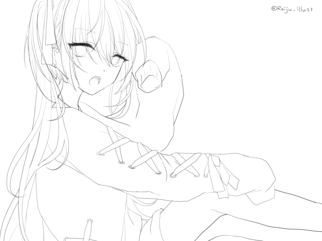 ✖✖✖　線画