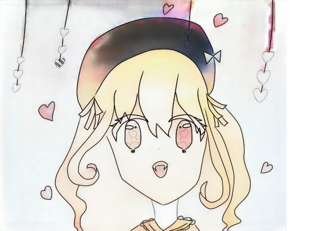 ❤️  を自動色塗りやったらやばいことになったw🤭