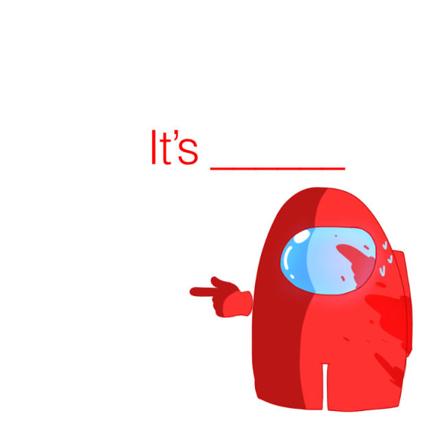 An among us collab idk