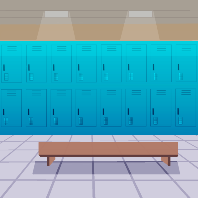 School changing room 1
