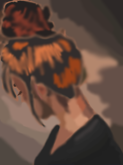 I tried something new Ig 🤔🙄 - ibisPaint