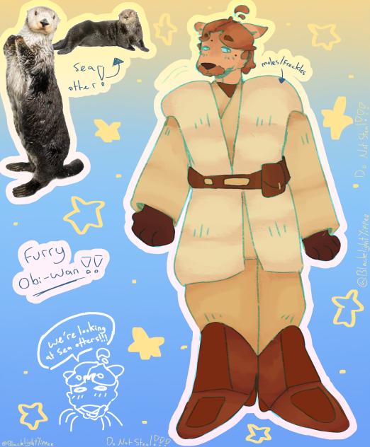 furry obi-wan!!!