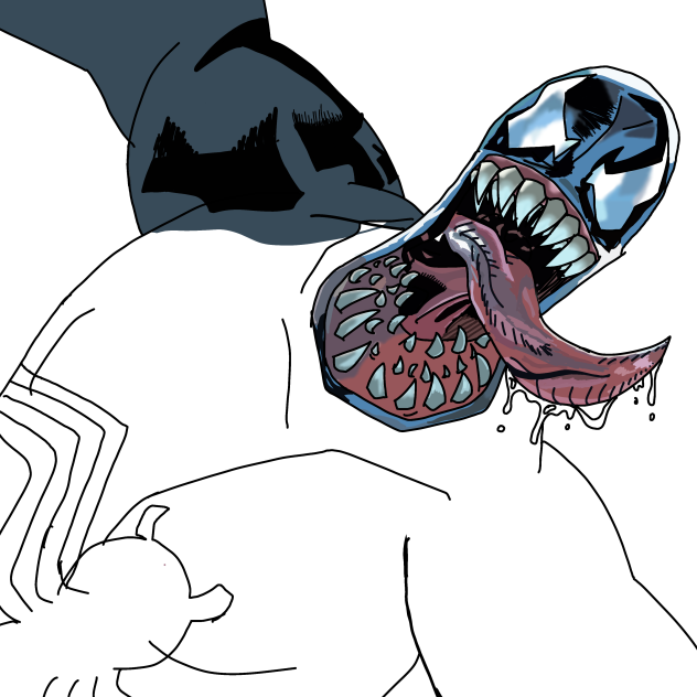W.I.P venom drawing