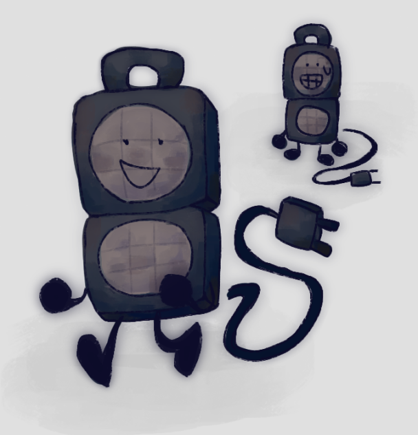 waffle maker character thing
