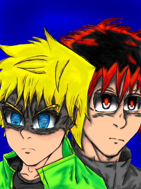 Capa do Mangá os Guardiões do milênio - ibisPaint