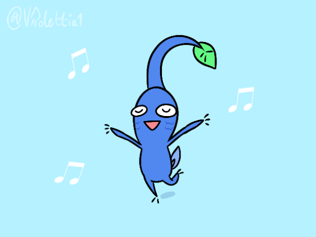 Blue Pikmin Dance