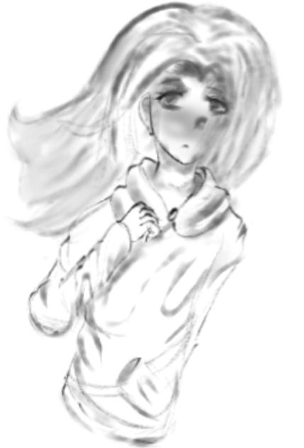 Sketch; pastel brush practice