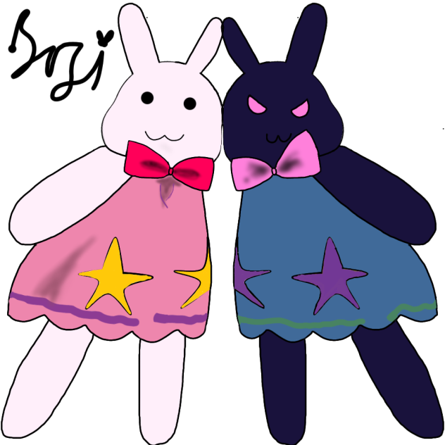 Oshi no ko rabbits ibisPaint