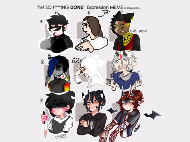 I am so fluffing done!! Collab