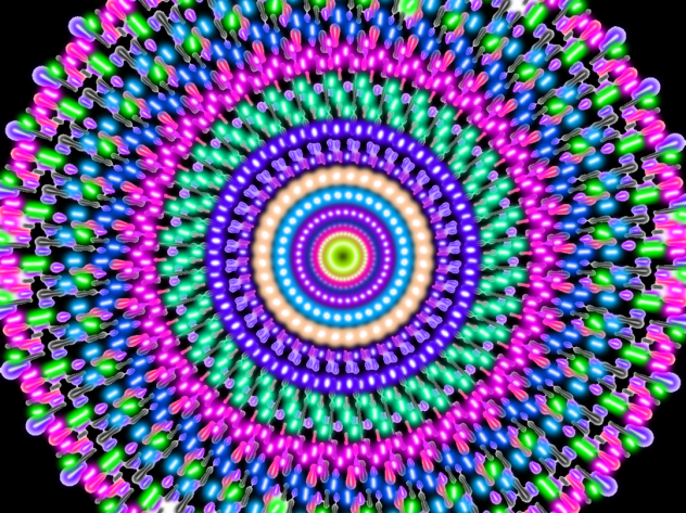 Neon sprinkles - ibisPaint