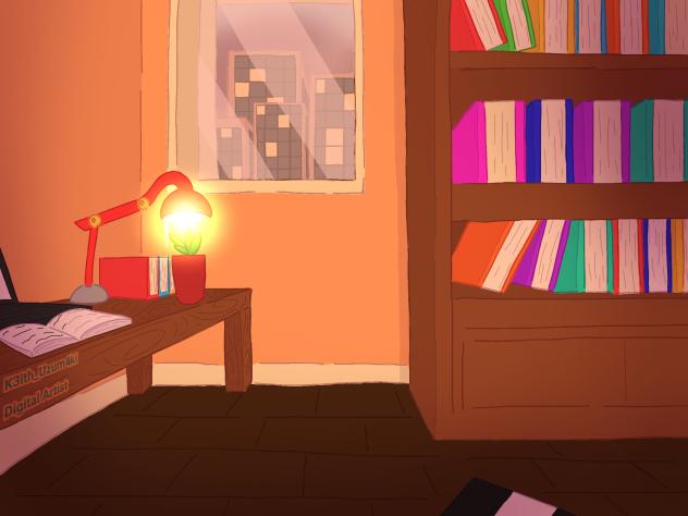 Lofi girl's room - Afternoon;