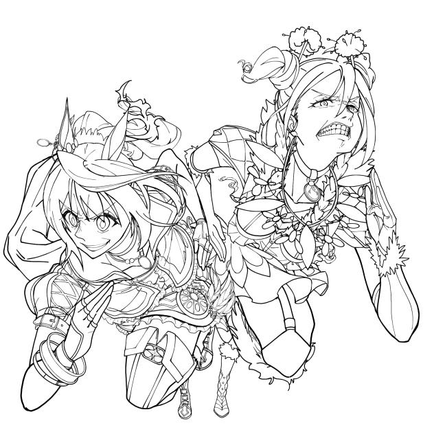 Bye 2025, Hello 2026!!!(Lineart)