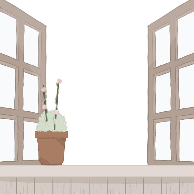Rose Pot Frame
