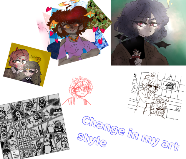 Change in my art style ibisPaint