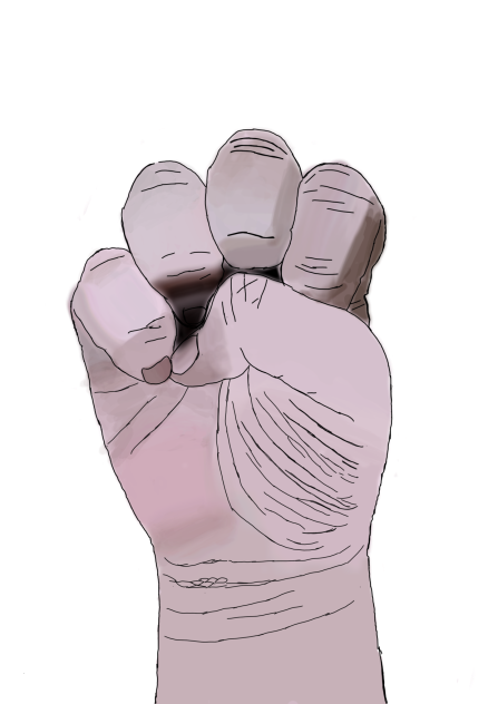 Colored Hand