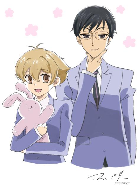 ハニー先輩と鏡夜先輩