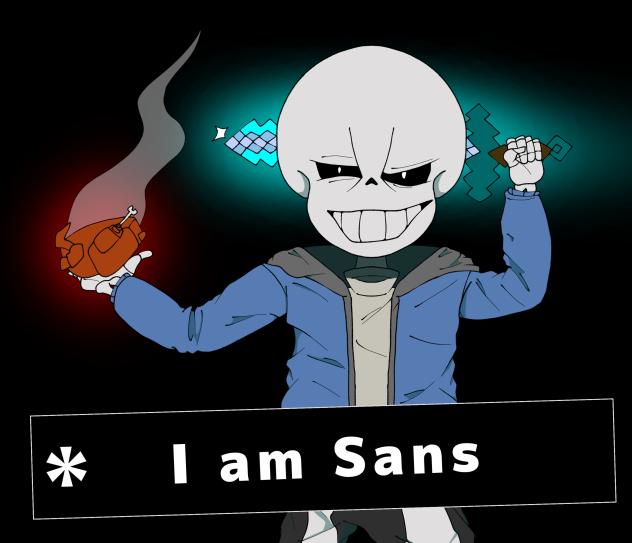 sans got lava chicken