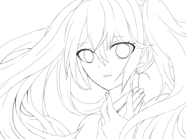 ゴーストルール 線画