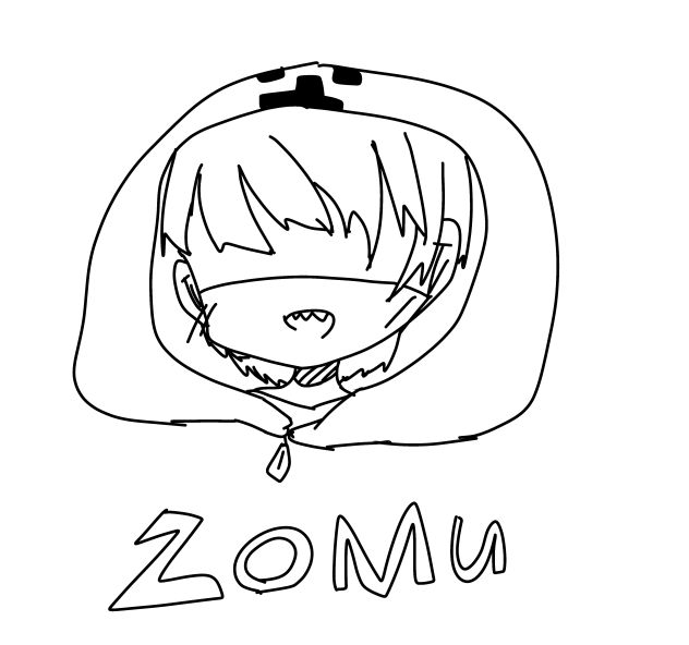 ゾム 線画