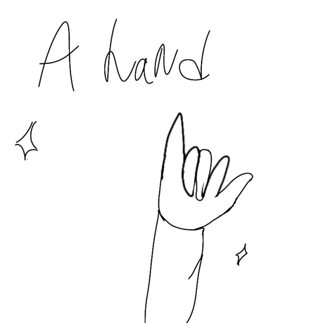 A hand