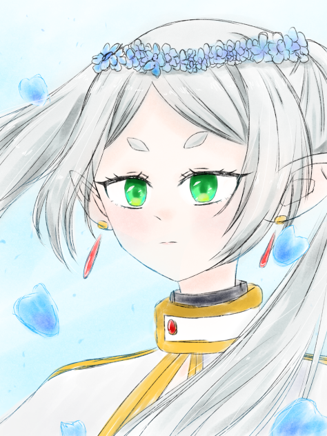 蒼月草とフリーレン