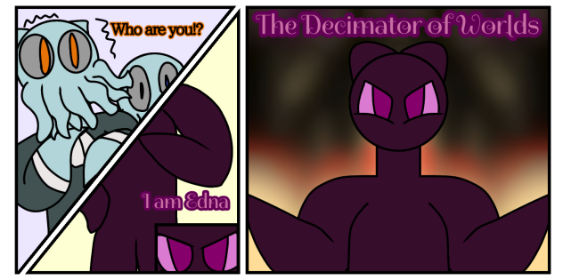 I am Edna. (pan 11-13 redrawn)
