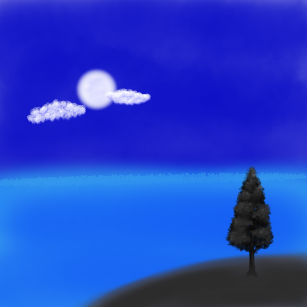 last night no stars