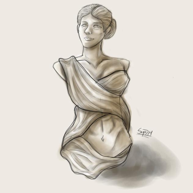 Lady statue