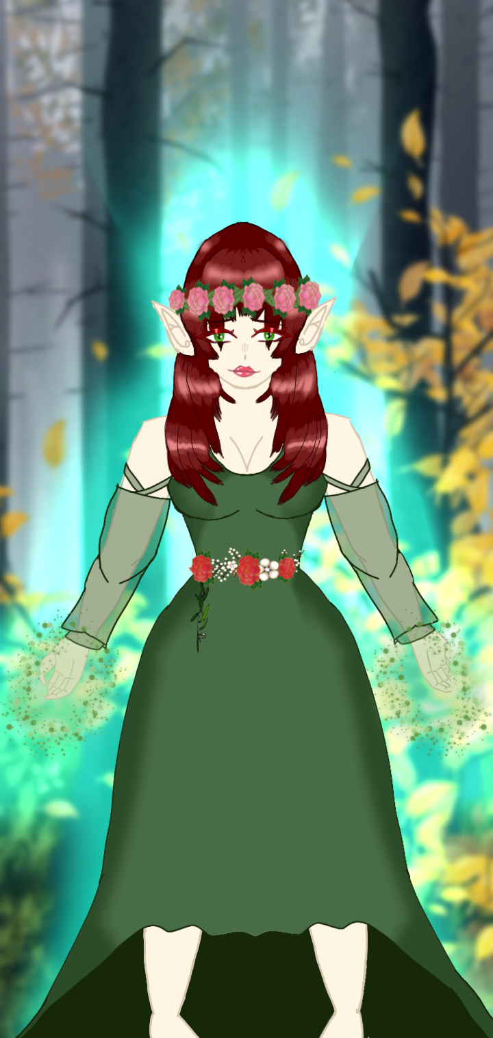 Nature elf - ibisPaint