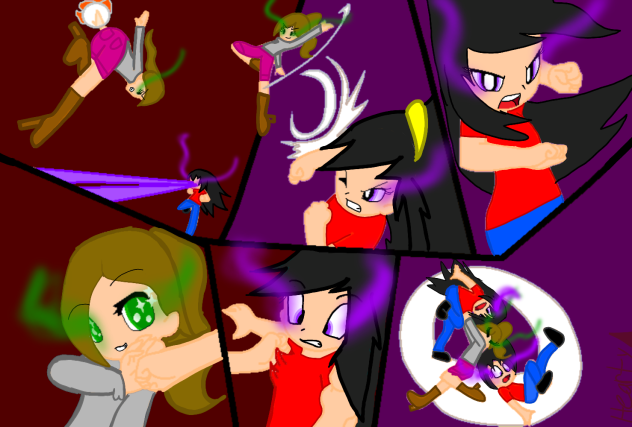 the fight - ibisPaint