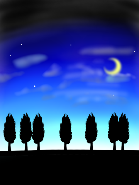 冬の夜明け