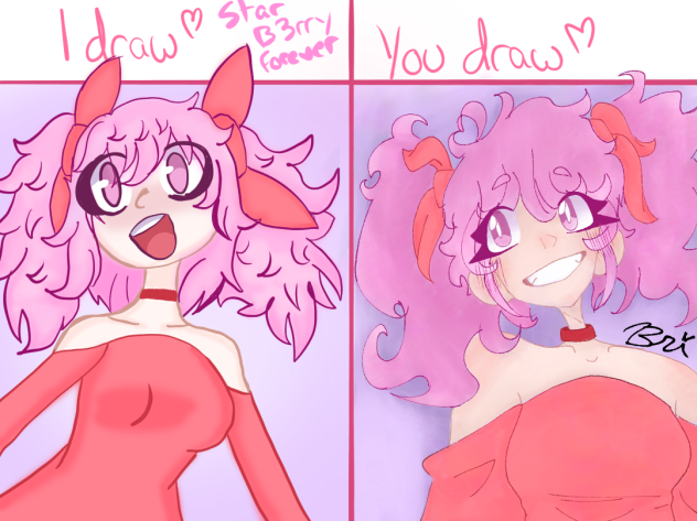 I draw. u draw again