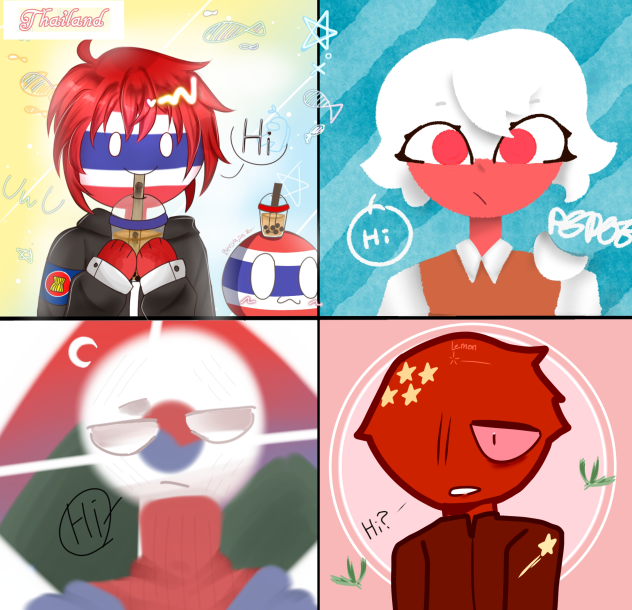 Countryhuman collab!