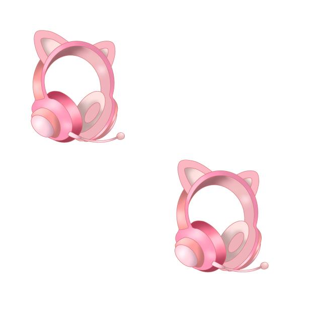 streaming headphones cute2