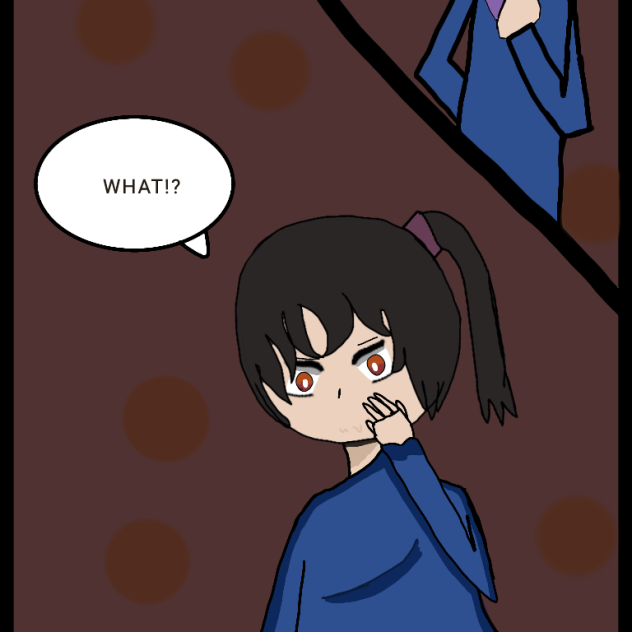 a girl in a comic that lost her mouth